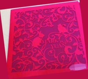 盤點明星婚禮喜帖：高圓圓剪紙喜帖 周杰倫玩3D  第6張