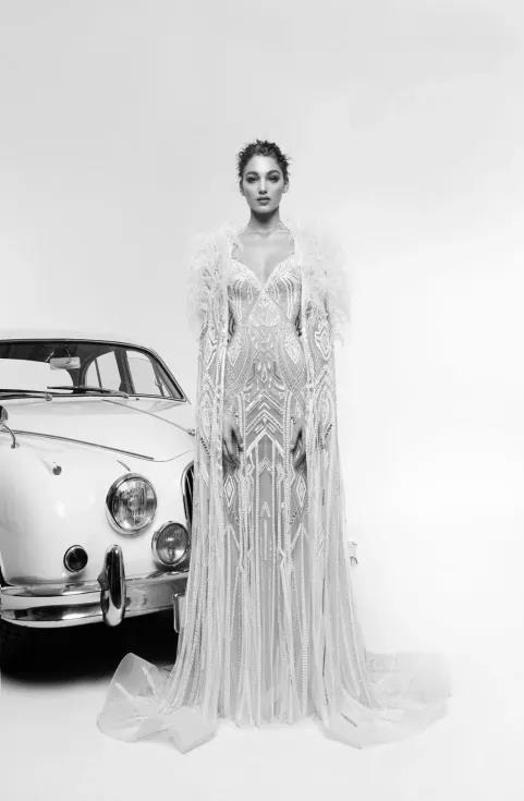 美到令人窒息的婚紗禮服新品，看一次想結(jié)一次婚啊！  第16張