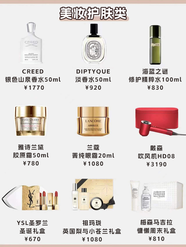送女友/老婆禮物清單，快轉(zhuǎn)給直男老公看！  第3張